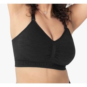 Kindred Bravely Sublime Hands Free Pumping Bra in black. Size Large.